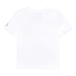 Iceberg T-Shirt Girocollo Tinta Unita con Stampe In Contrasto per Bambino TSICE5102BX BIANCO ICEBERG 