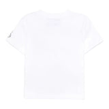 Iceberg T-Shirt Girocollo Tinta Unita con Stampe In Contrasto per Bambino TSICE5102BX BIANCO ICEBERG 