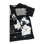 Iceberg T-Shirt Girocollo Tinta Unita con Stampe In Contrasto per Neonato TSICE5123B NERO ICEBERG 