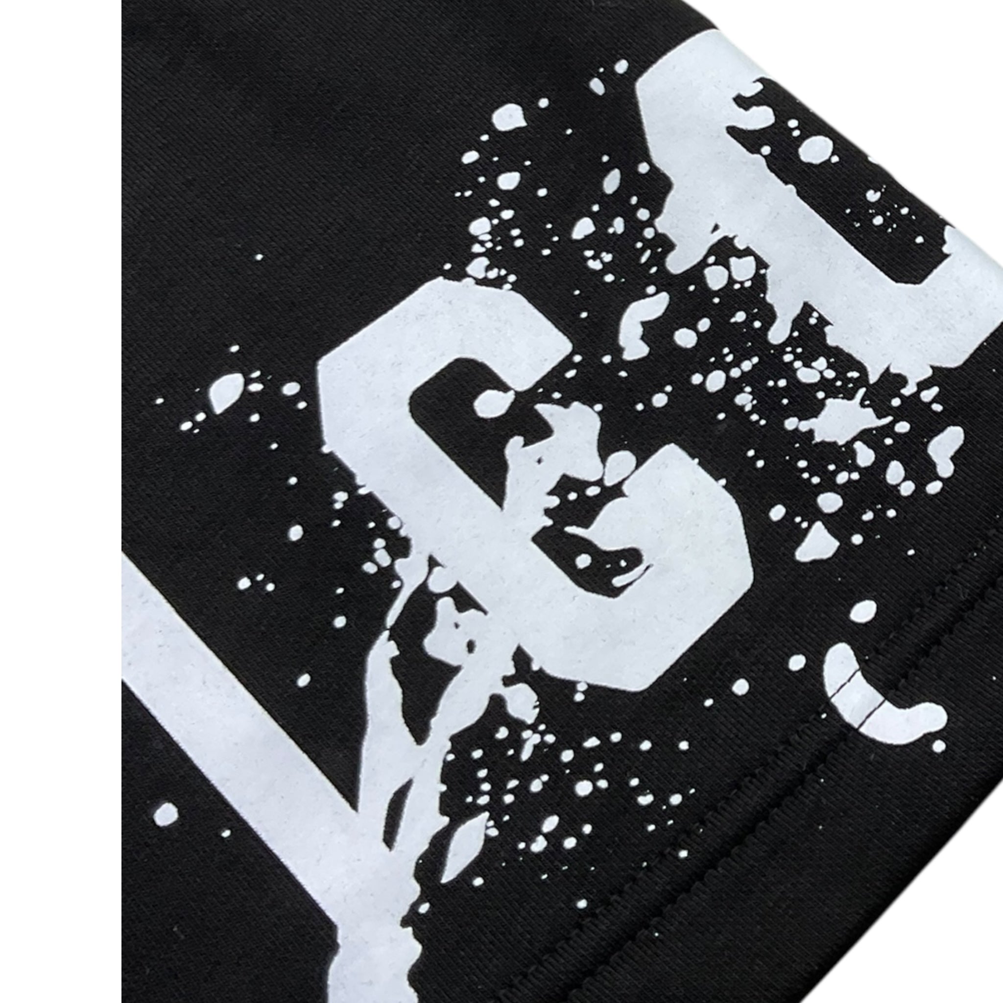 Icon Bermuda Tinta Unita con Stampa per Bambino IBSH00523 NERO ICON 