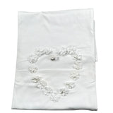 Il Gufo Coperta Tinta Unita con Stampa per Neonata P17OG04CM0032 BIANCO IL GUFO 