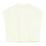 Il Gufo Camicia Mezza Manica Tinta Unita per Bambina P25CC103C6039 VERDE IL GUFO 
