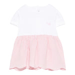 Il Gufo Completo 2 Pezzi T-Shirt-Short per Neonata P25DP386C1080 BIANCO/ROSA IL GUFO 