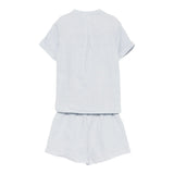 Il Gufo Completo 2 Pezzi Camicia-Bermuda Tinta Unita per Neonato P25DP517L6009 BIANCO IL GUFO 