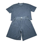 Il Gufo Completo 2 Pezzi T-Shirt-Bermuda Tinta Unita per Bambino P25DP537N0107 BLU IL GUFO 