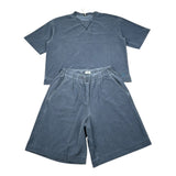 Il Gufo Completo 2 Pezzi T-Shirt-Bermuda Tinta Unita per Bambino P25DP537N0107 BLU IL GUFO 