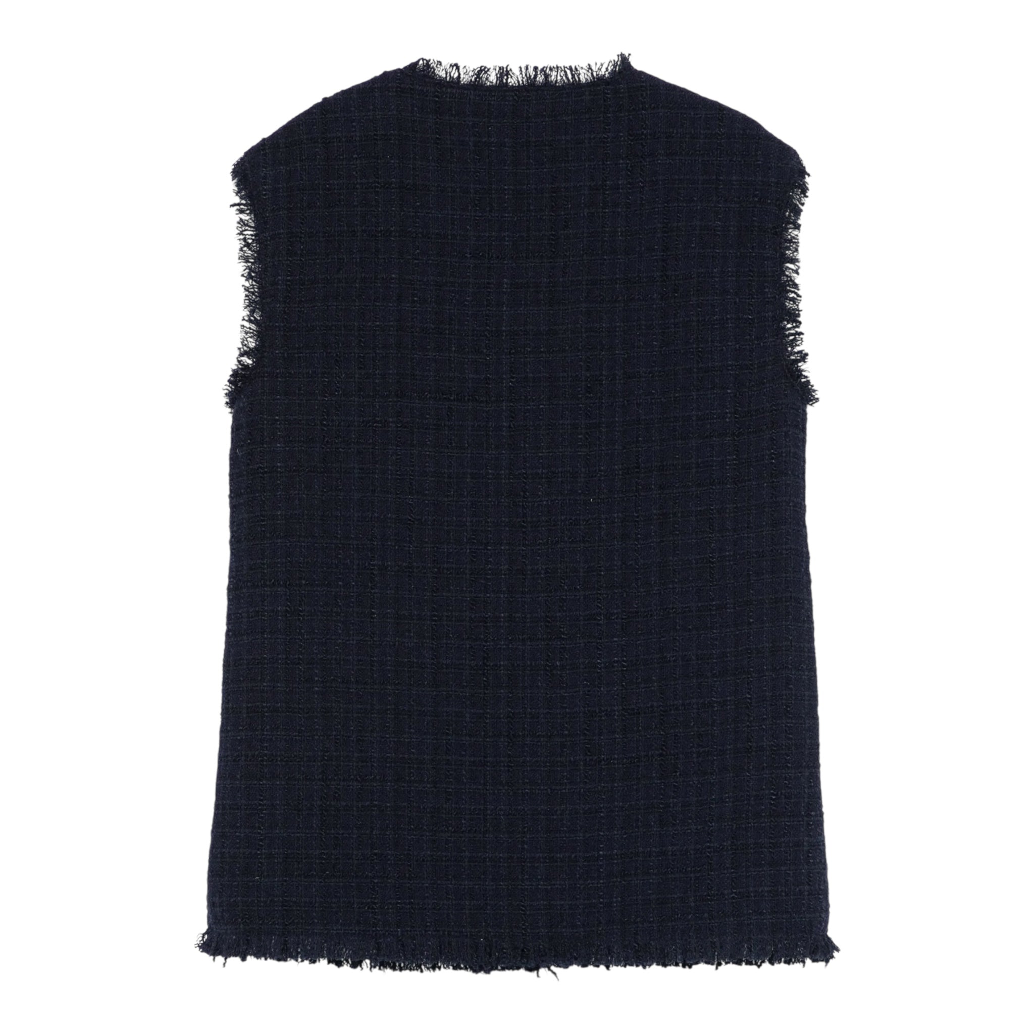 Il Gufo Gilet Tinta Unita con Bottoni per Bambina P25GI054C5052 BLU IL GUFO 
