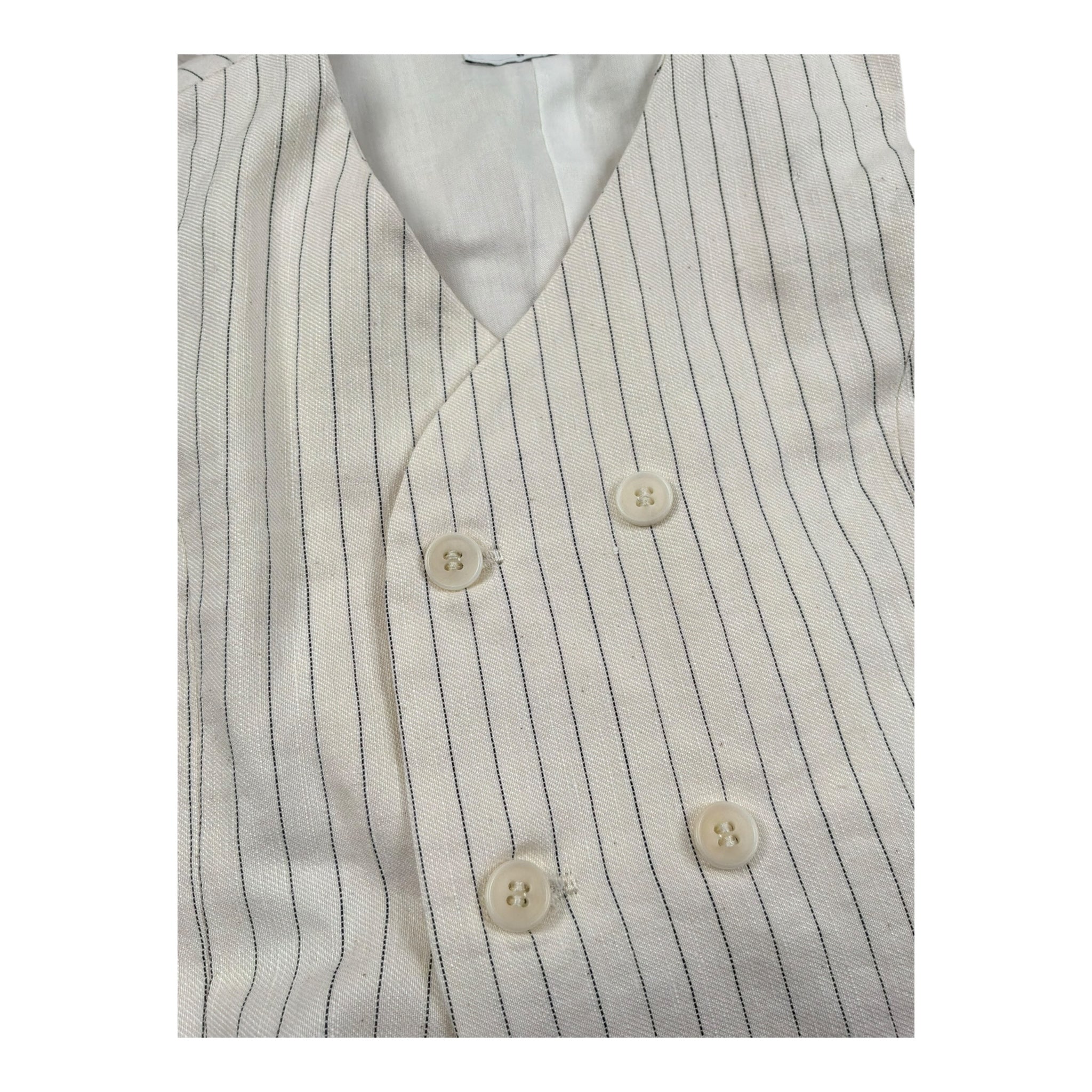 Il Gufo Gilet Tinta Unita per Neonato P25GI055C1086 PANNA IL GUFO 