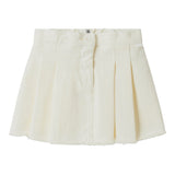 Il Gufo Gonna Tinta Unita con Girovita Regolabile per Bambina P25GN230J0044 PANNA IL GUFO 