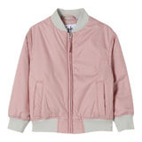 Il Gufo Giubbino Tinta Unita con Zip per Neonata P25GR205NN106N ROSA IL GUFO 