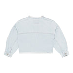 Il Gufo Giubbino In Denim Tinta Unita per Neonata P25GR232J0052N AZZURRO IL GUFO 