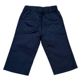 Il Gufo Pantalone Tinta Unita con Elastico In Vita per Neonato P25PL030C6074 BLU IL GUFO 