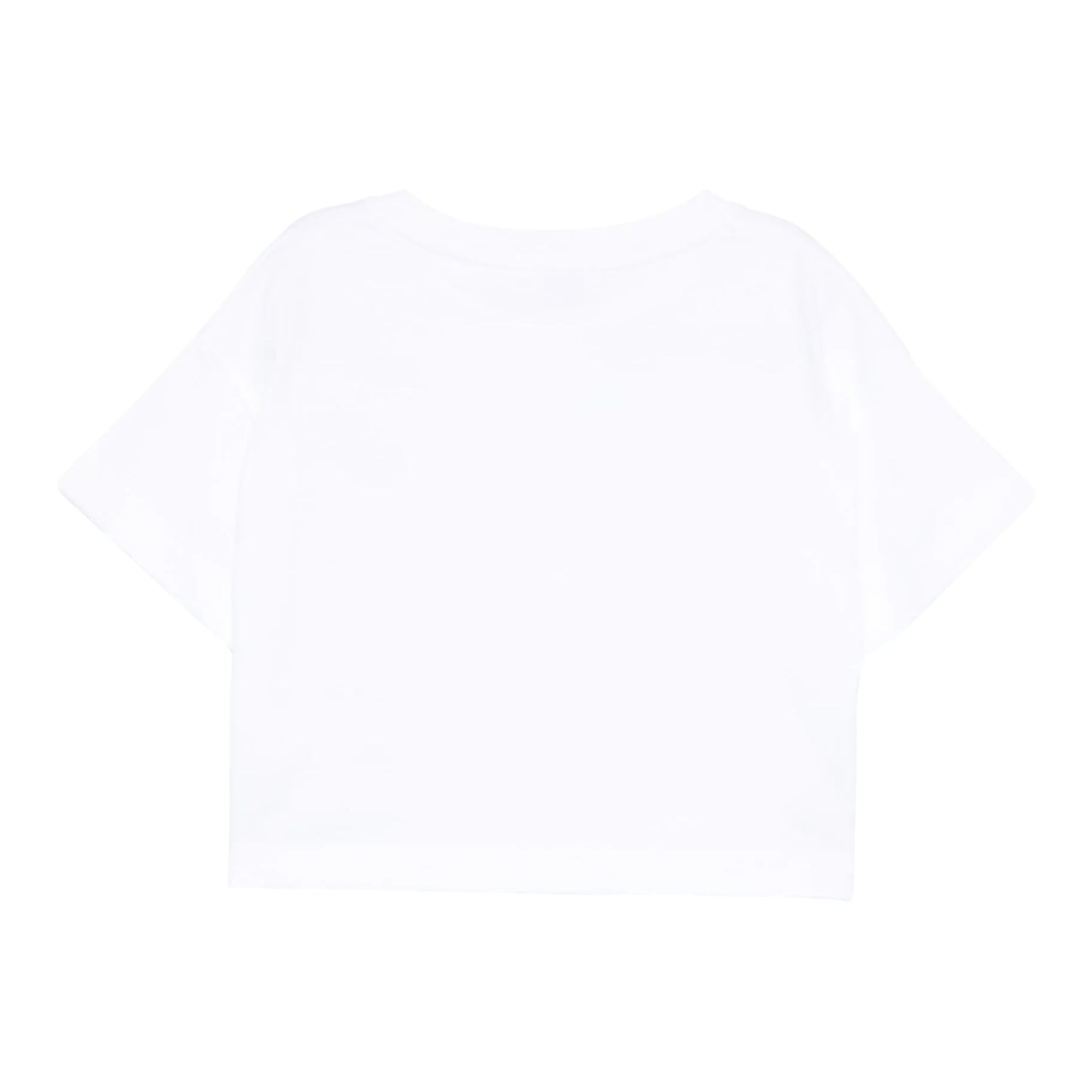 Il Gufo T-Shirt Girocollo Tinta Unita con Ricamo per Neonata P25TS473MF001N BIANCO IL GUFO 