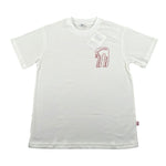 Il Gufo T-Shirt Girocollo Tinta Unita con Ricamo per Bambino P25TS479MF001 BIANCO IL GUFO 