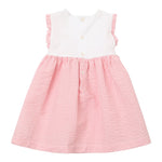 Il Gufo Abit Giromanica Bicolore Fantasia A Righe per Neonata P25VA331C1080 BIANCO/ROSA IL GUFO 