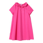 Il Gufo Abito Tinta Unita Mezza Manica per Bambina P25VM781C0046 FUXIA IL GUFO 