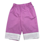 Ilfarobimbi Pantalone tinta unita con Elastico In Vita Magenta per Neonata IFB50484X MAGENTA ILFAROBIMBI 