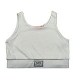 Imperial Top Giromanica Tinta Unita con Logo per Bambina M23070G75 BIANCO IMPERIAL 