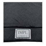Imperial Top Giromanica Tinta Unita con Logo per Bambina M23070G75 NERO IMPERIAL 