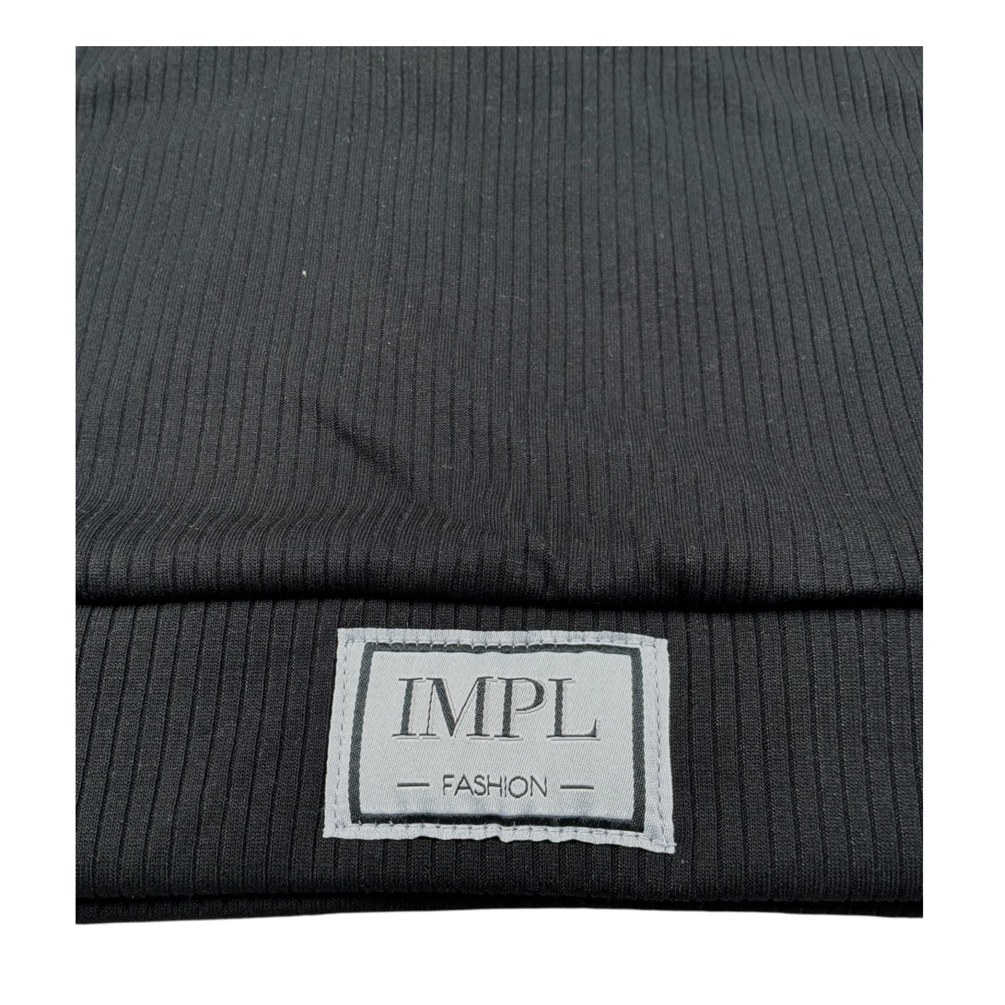 Imperial Top Giromanica Tinta Unita con Logo per Bambina M23070G75 NERO IMPERIAL 