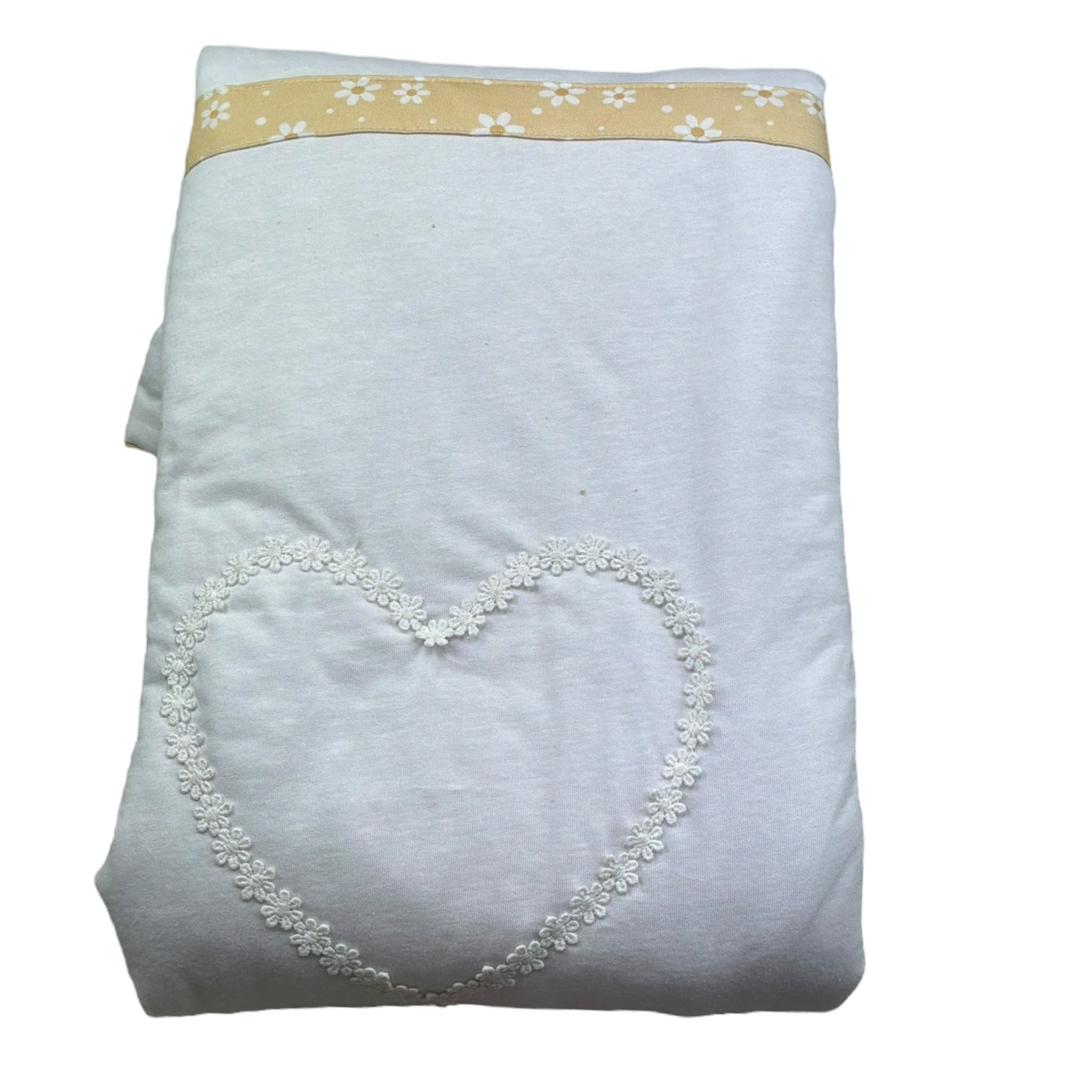 Isabel & Martinez Coperta Tinta Unita con Ricami per Neonata IM25N407 BIANCO ISABEL & MARTINEZ 