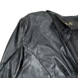 J'Aime' Giubbino In Ecopelle tinta unita Nero per Bambina 4917G NERO J'AIME' 