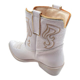 Jammers Stivale Modello Camperos Tinta Unita per Bambina 12200 BIANCO JAMMERS 