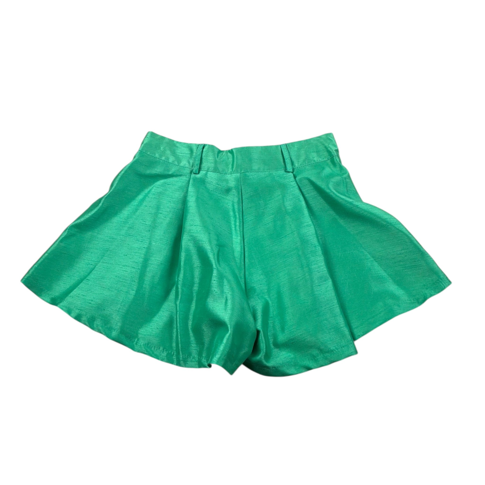 Janice Short tinta unita Verde per Bambina JN754R VERDE JANICE 