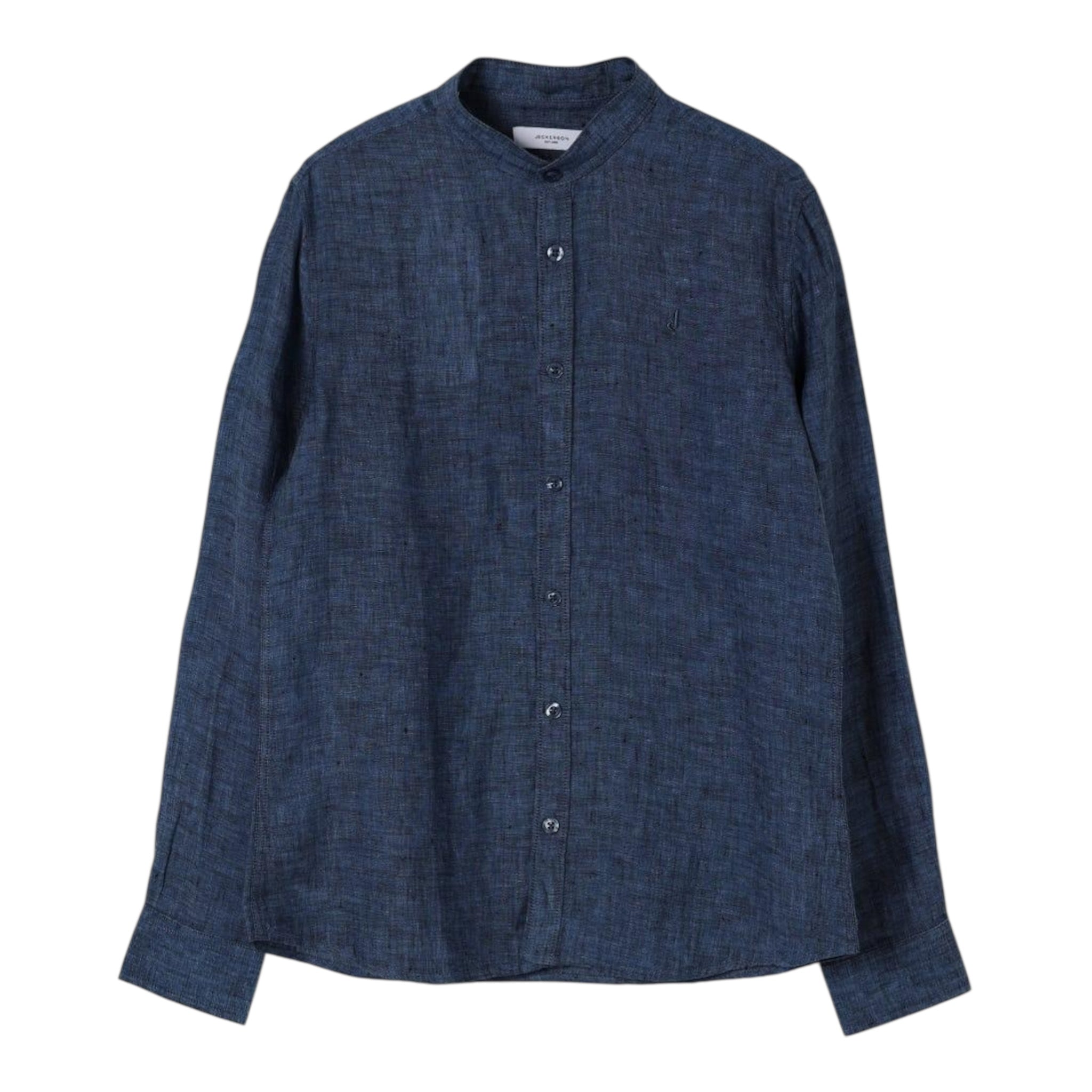 Jeckerson Camicia Manica Lunga Tinta Unita per Bambino 141SJMJS25 BLU JECKERSON 