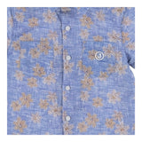 Jeckerson Camicia Mezza Manica Tinta Unita con Stampa per Neonato JN3424 AZZURRO JECKERSON 