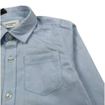Jeckerson Camicia Manica Lung Tinta Unita per Neonato JN4300 AZZURRO JECKERSON 