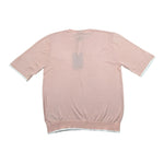Jeckerson T-Shirt Girocollo Tinta Unita per Bambina MG2754 ROSA JECKERSON 