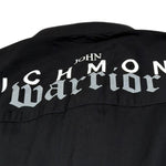 John Richmond Camicia Tinta Unita Collo Coreano per Bambino RBP24108CA NERO JOHN RICHMOND 