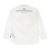John Richmond Camicia Tinta Unita con Stampa per Neonato RBP25016CAX BIANCO JOHN RICHMOND 