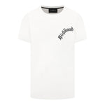 John Richmond T-Shirt Girocollo Tinta Unita con Stampa per Neonato RBP25057TSN BIANCO JOHN RICHMOND 