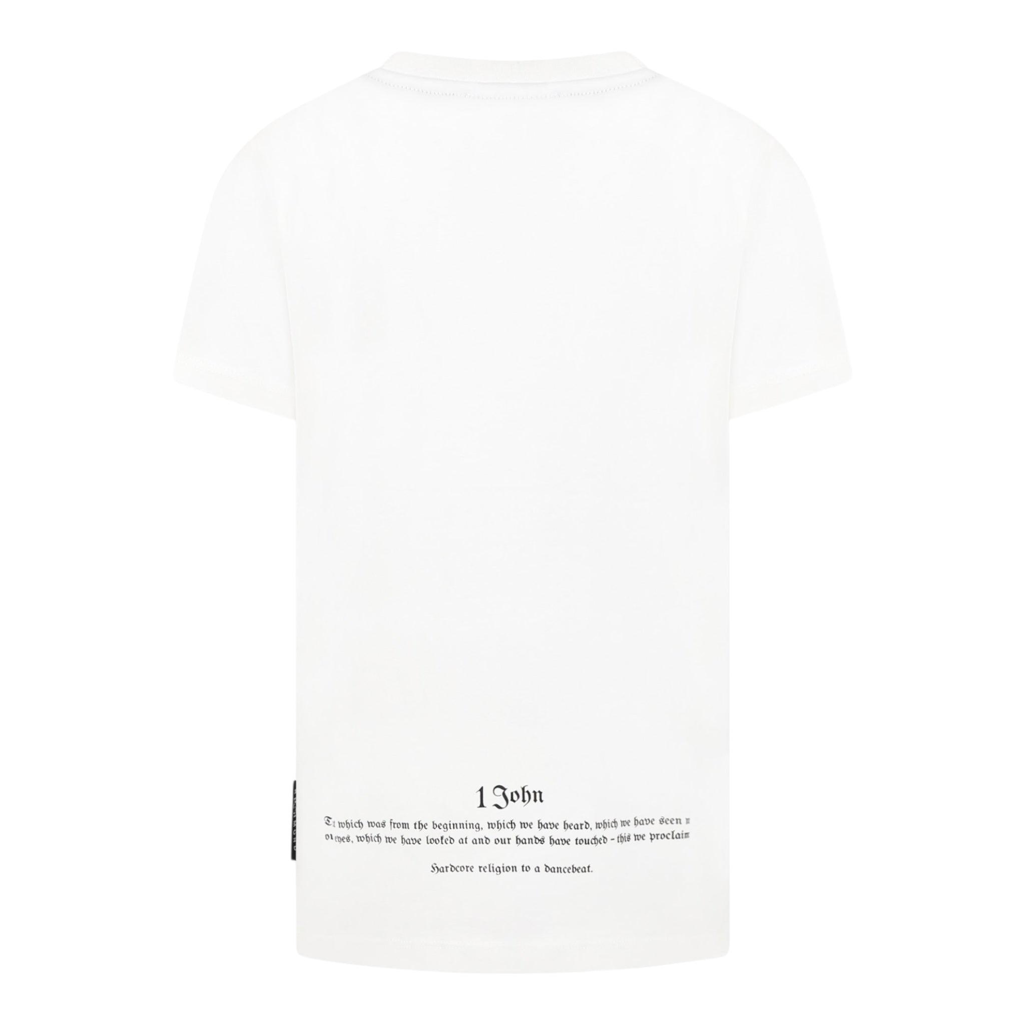 John Richmond T-Shirt Girocollo Tinta Unita con Stampa per Neonato RBP25057TSN BIANCO JOHN RICHMOND 