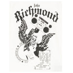 John Richmond T-Shirt Girocollo Tinta Unita con Stampa per Bambino RBP25058TS PANNA JOHN RICHMOND 