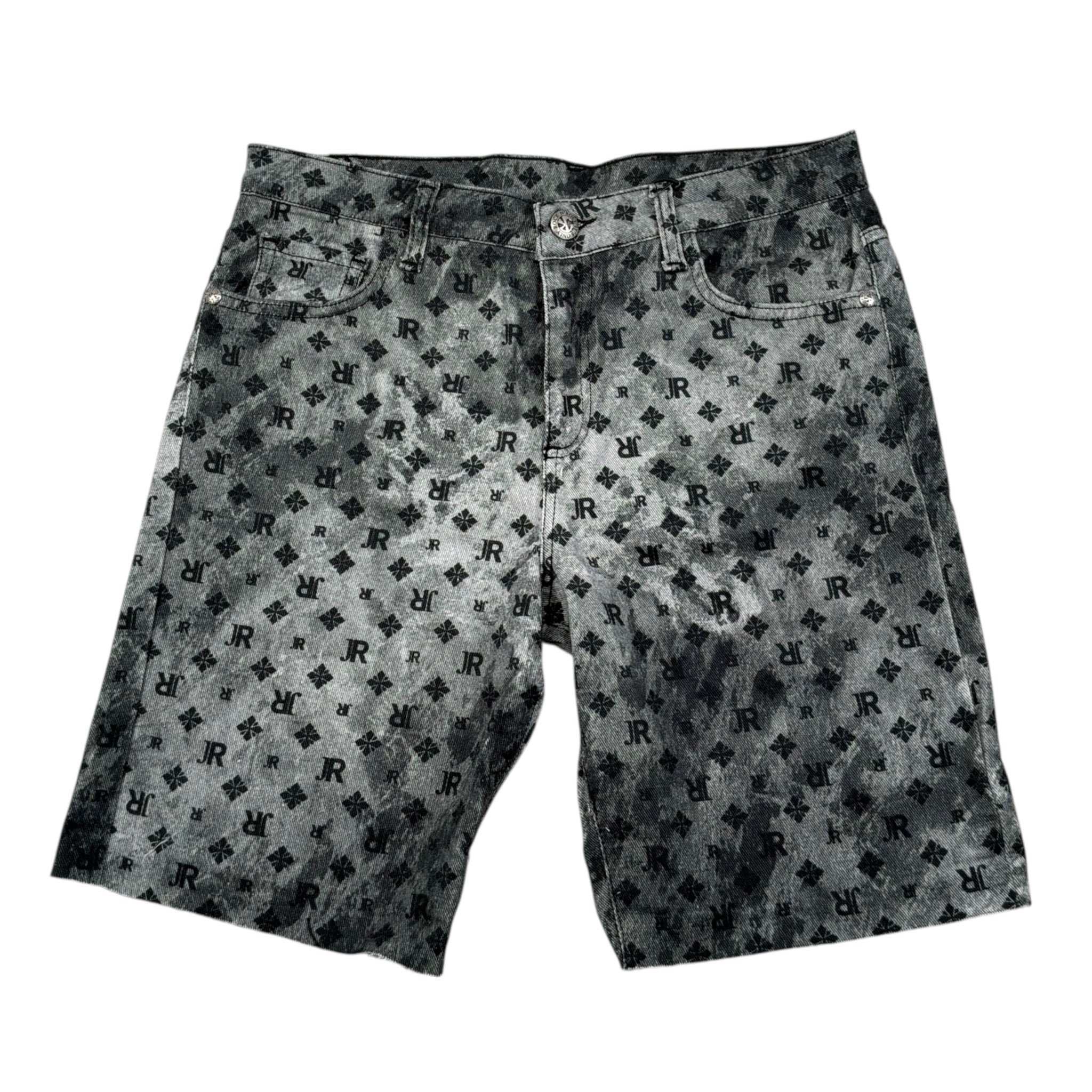 John Richmond Bermuda In Denim Tinta Unita con 5 Tasche per Bambino RBP25146JE GRIGIO JOHN RICHMOND 