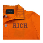 John Richmond Polo Mezza Manica Tinta Unita per Bambino RBP26030PO ARANCIONE JOHN RICHMOND 