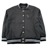 John Richmond Giubbino College Tinta Unita con Ecopelle per Bambino RBP26072GB NERO JOHN RICHMOND 