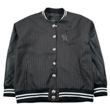 John Richmond Giubbino College Tinta Unita con Ecopelle per Bambino RBP26072GB NERO JOHN RICHMOND 