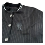 John Richmond Giubbino College Tinta Unita con Ecopelle per Bambino RBP26072GB NERO JOHN RICHMOND 