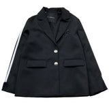 John Richmond Giacca Tinta Unita con Profili Maniche In Contrasto per Bambino RBP26138GC NERO JOHN RICHMOND 