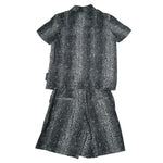 John Richmond Completo 2 Pezzi Camicia-Bermuda per Bambino RBP26159CE NERO JOHN RICHMOND 