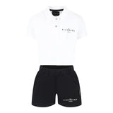 John Richmond Completo 2 Pezzi Polo-Bermuda Bicolore per Neonato RGP25006CJ BIANCO/NERO JOHN RICHMOND 