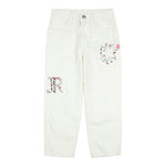 John Richmond Jeans tinta unita con Applicazioni Panna per Bambina RGP25180JE PANNA JOHN RICHMOND 