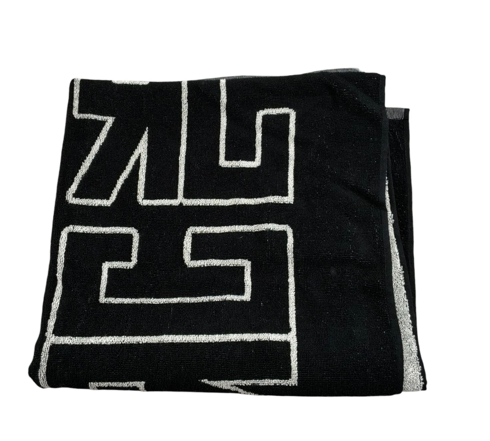 John Richmond Telo Mare Tinta Unita con Logo per Bambina RGP26031TM NERO JOHN RICHMOND 