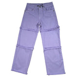 John Richmond Jeans Tinta Unita con Girovita Regolabile per Bambina RGP26164PA LILLA JOHN RICHMOND 