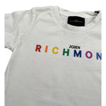 John Richmond T-Shirt Girocollo tinta unita con Stampa Bianco per Neonato RIP21046TS BIANCO JOHN RICHMOND 