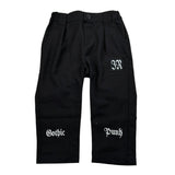 John Richmond Pantalone Tinta Unita con Elastico In Vita per Neonato RIP23083PA NERO JOHN RICHMOND 